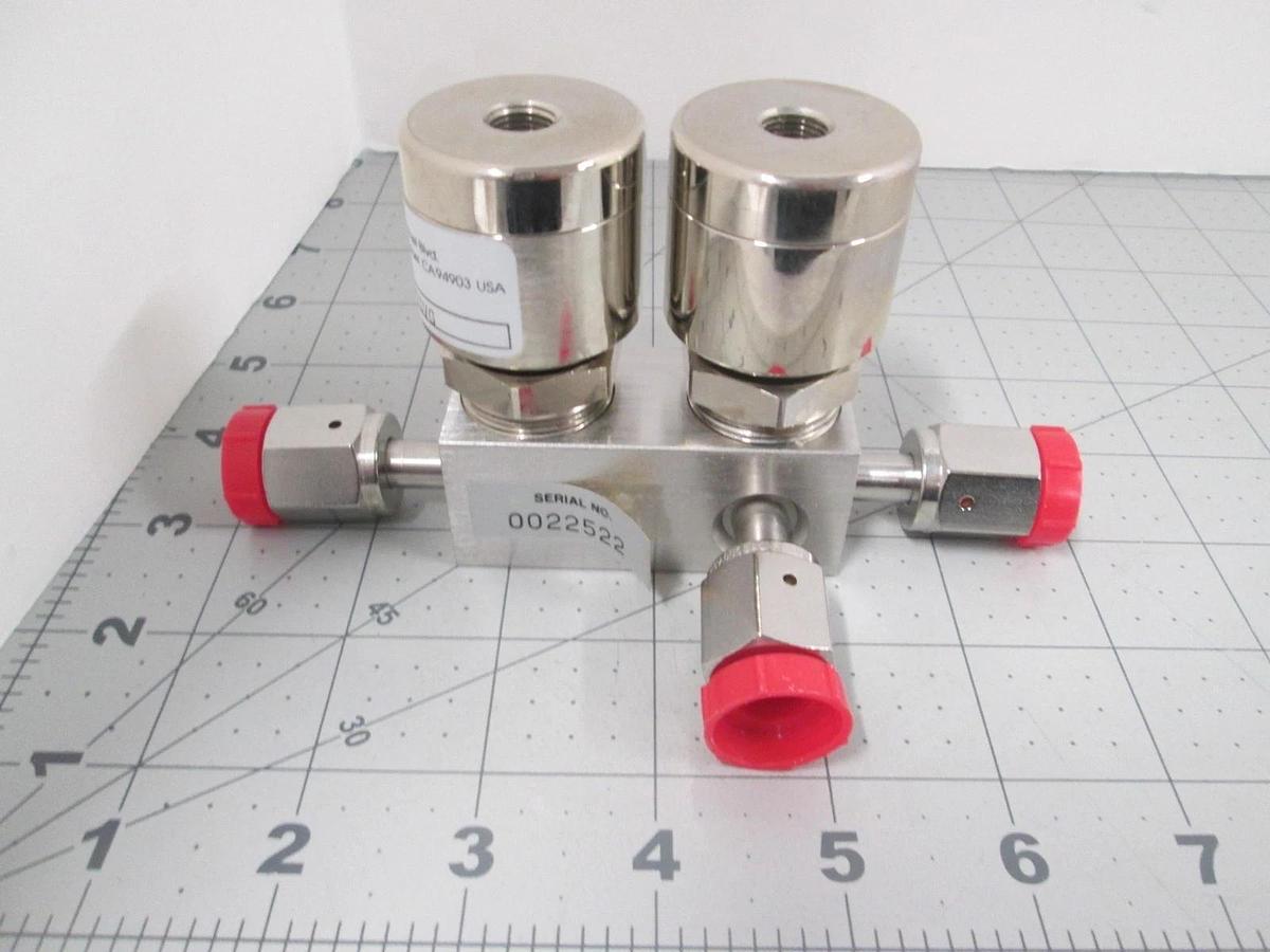 APTech, AP2550SM, Pressure Valve Type 6, Dual C TSVG, 125PSI Max, New