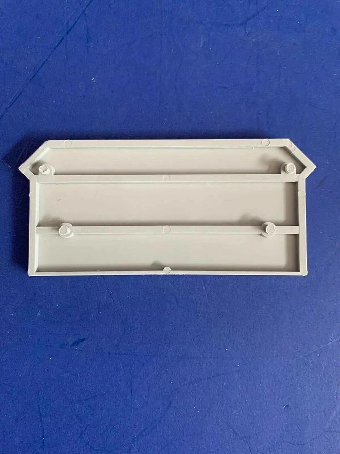 Wago 283-316 Gray End and Intermediate Plate, Lot of 100