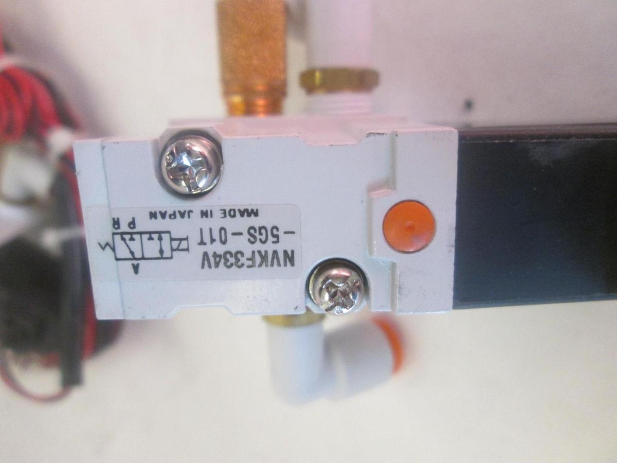 Used SMC, NVKF334V-5GS-01T, Solenoid Valve Assy, Used, Lot of 2