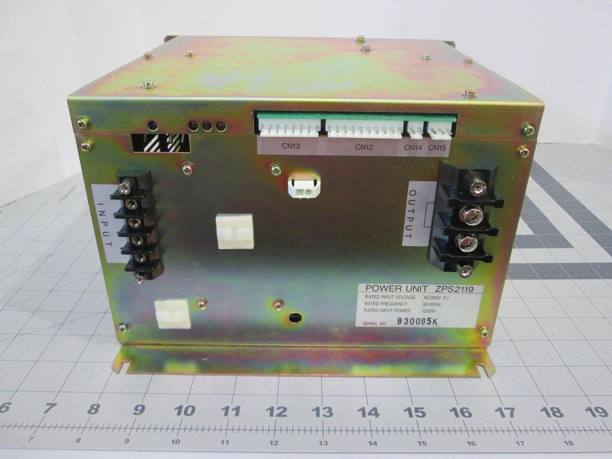 Used Zenith, ZPS2119, Power Unit High Voltage, 3 Phase, 200VAC, 1200W, 50/60Hz, New