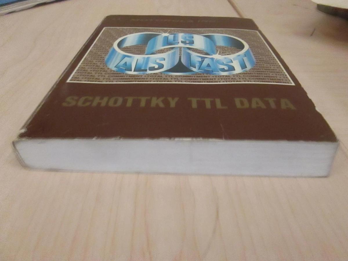 Used Motorola Inc. Schottky TTL Data, DL121R1 Used