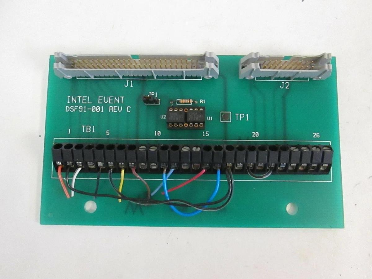 Used Intel Event DSF91-001, PCB Assy, Working When Removed