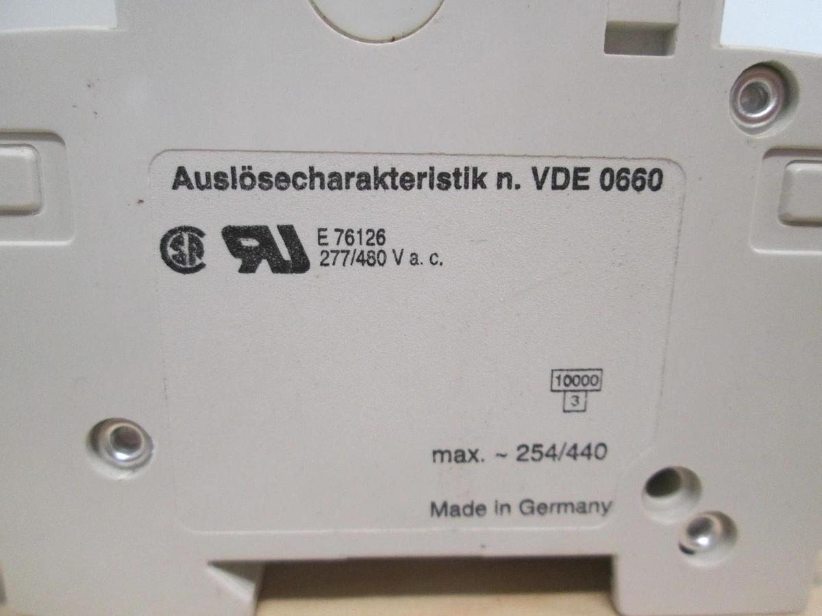 Used ABB, S 283, S2-BMM-2, 4 Pole, Circuit Breaker, VDE 0660, Used