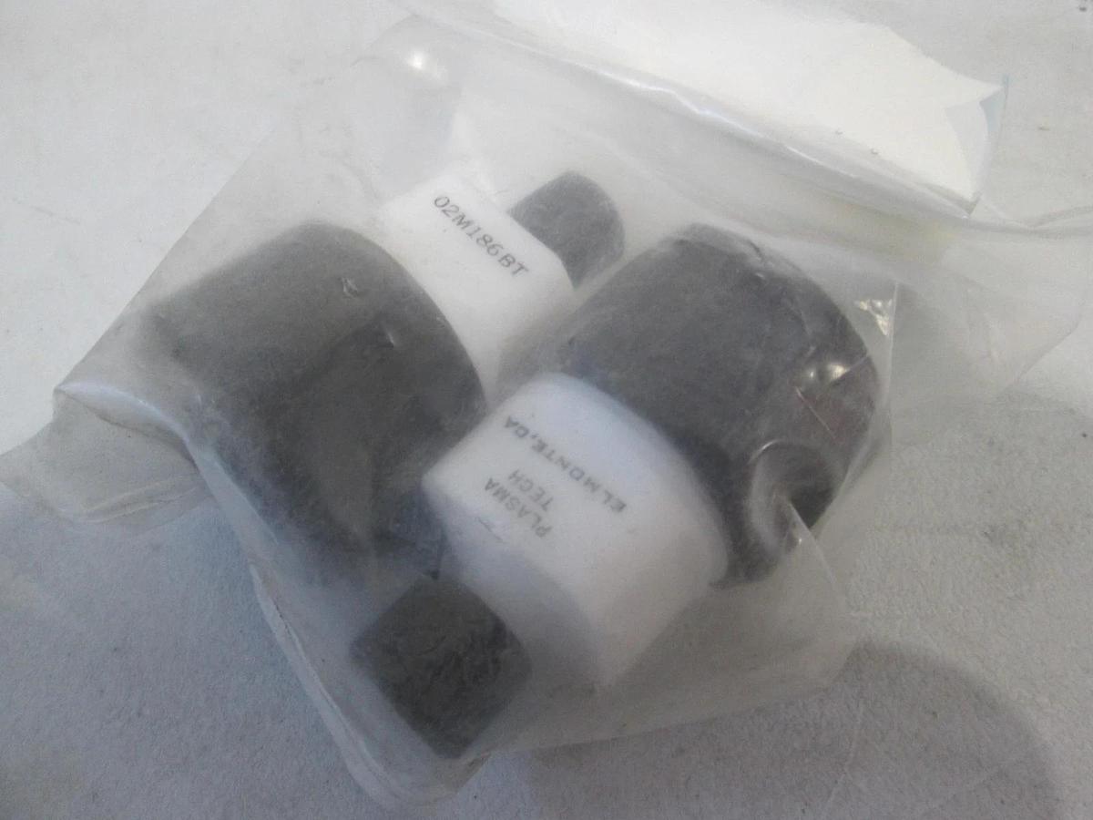 Plasmatech, 02M186BT, TFE Teflon Fitting, New, Lot of 2