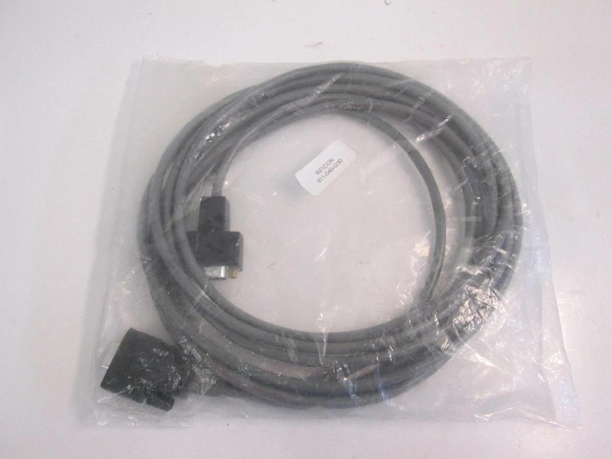 Inficon 911-040-G30 Leybold Cable Assembly, NIP