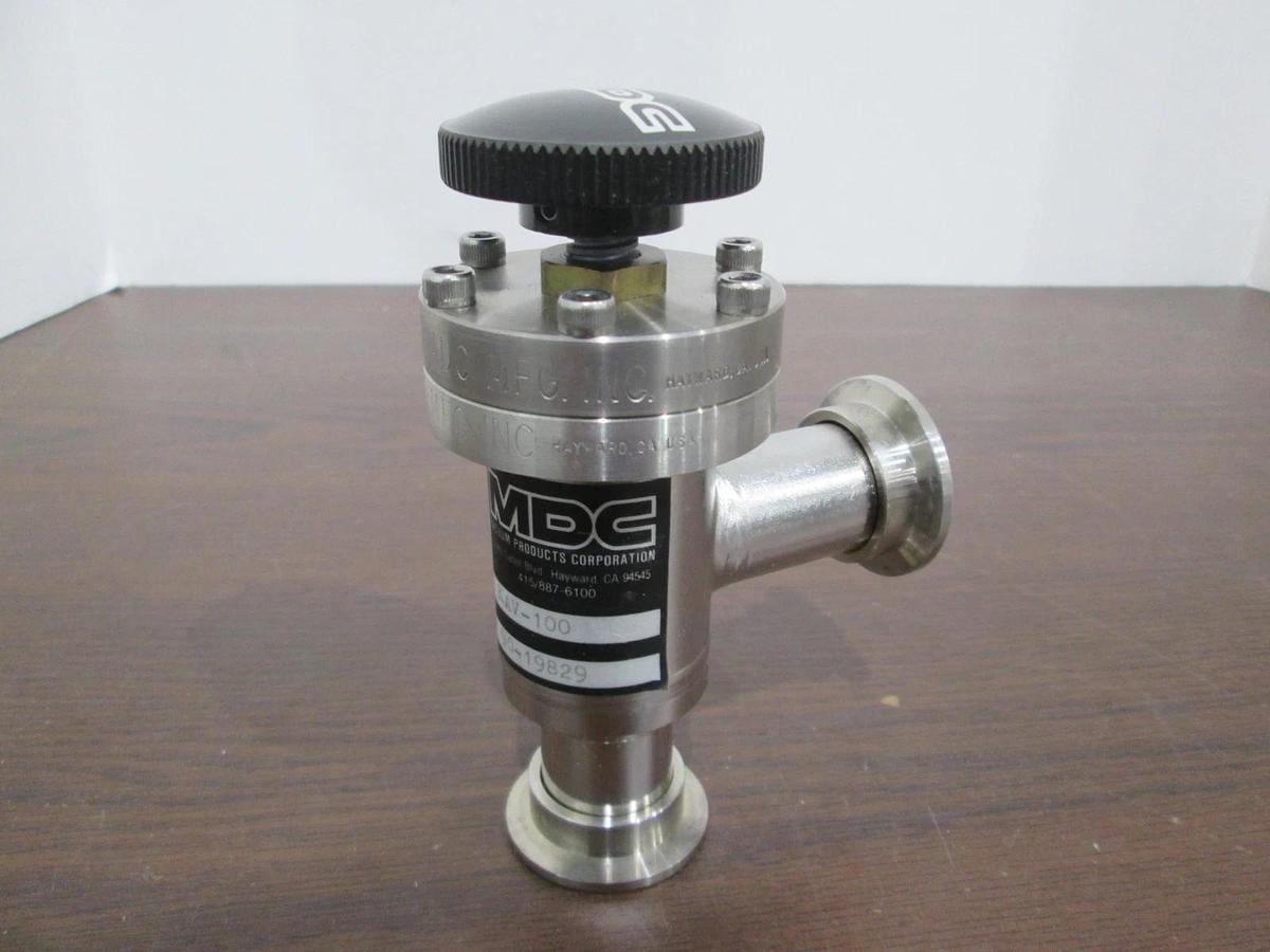 Used MDC, KAV-100, Angle Vacuum Valve, Used