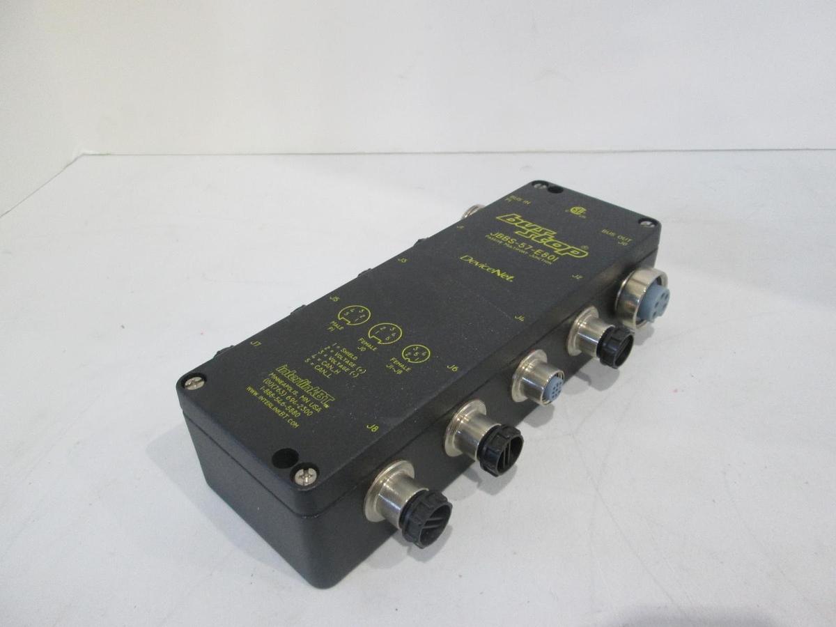 Used DeviceNet, Bus Stop, JBBS-57-E801, Passive Multiport Junction, Used