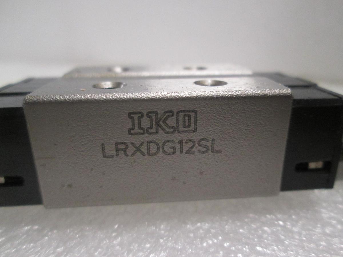 Used IKO, LRXDG12SL, Linear Bearing Block w/ Slide Rail, Used