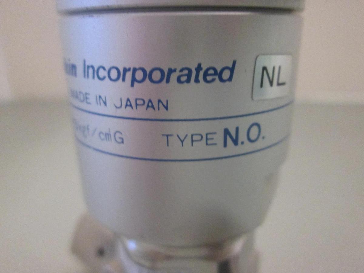 Used Fujikin, 3.5-5kgf, N.O. Pneumatic Valve, 1/2" FVCR, Used