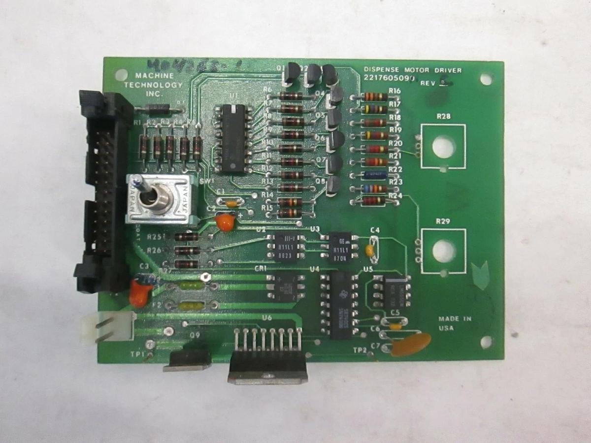 Used Machine Technology, Dispense Motor Driver, 2217605090 Working When Removed, Used