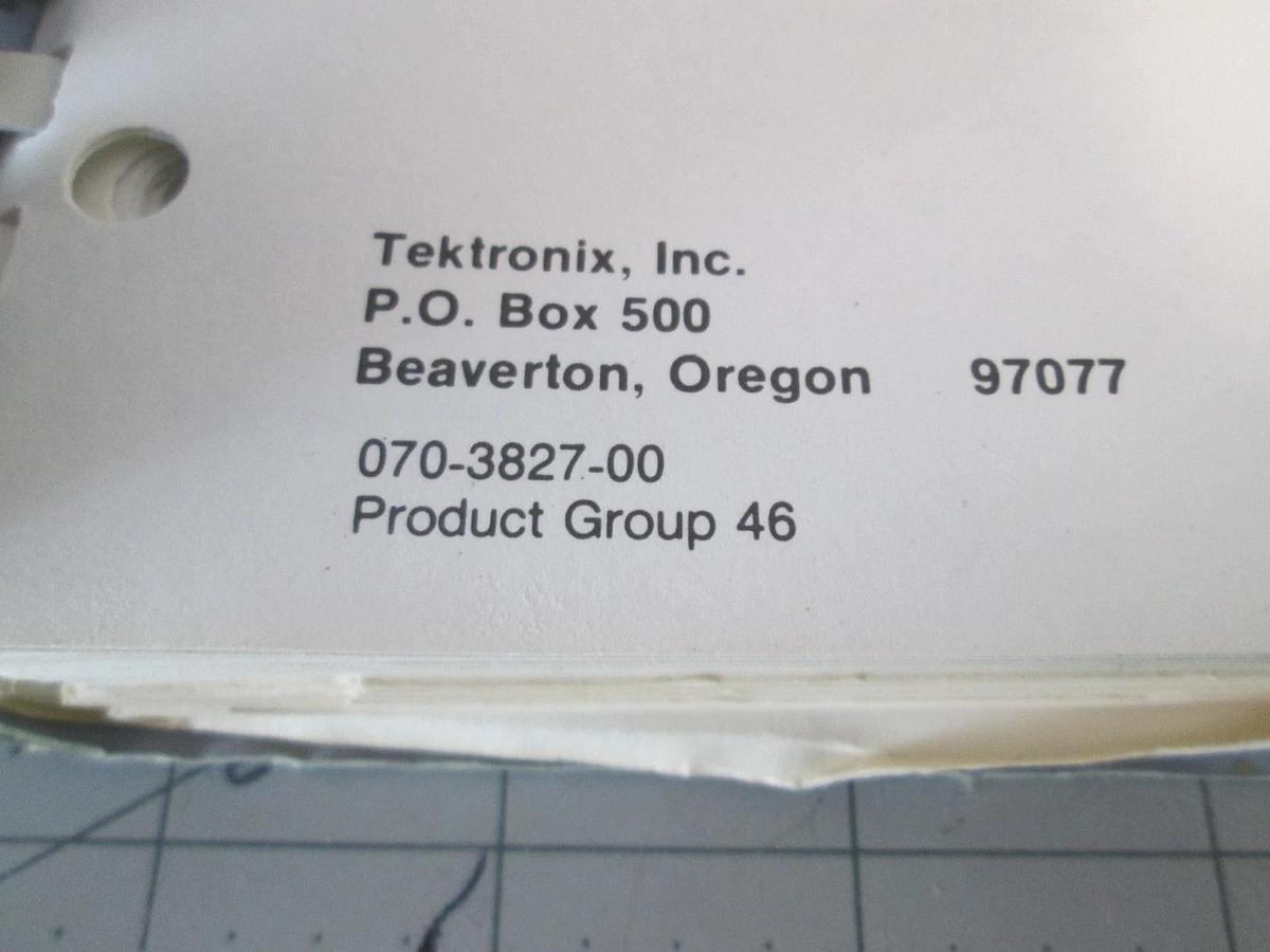 Used Tektronix, 2213, Oscilloscope Service, Instruction Manual, Used