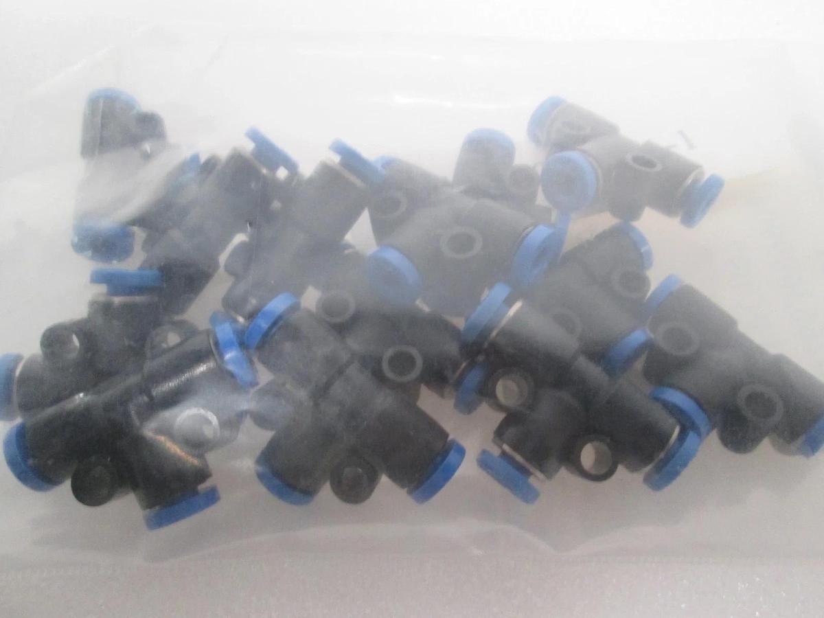 SMC, 3 Way Valve Fitting, 206-7619, New, Lot of 13