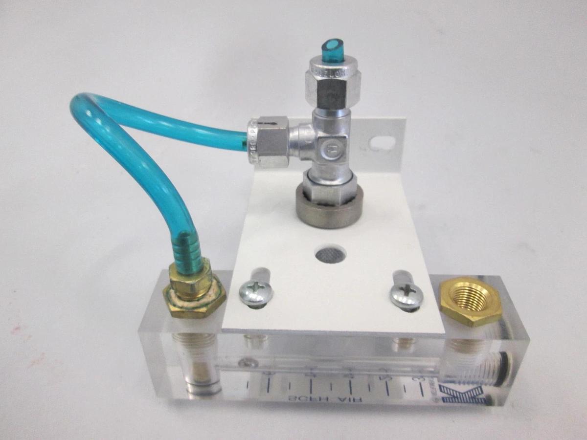Used King Instruments, 0-30 SCFH Air, Flowmeter Assy, Used