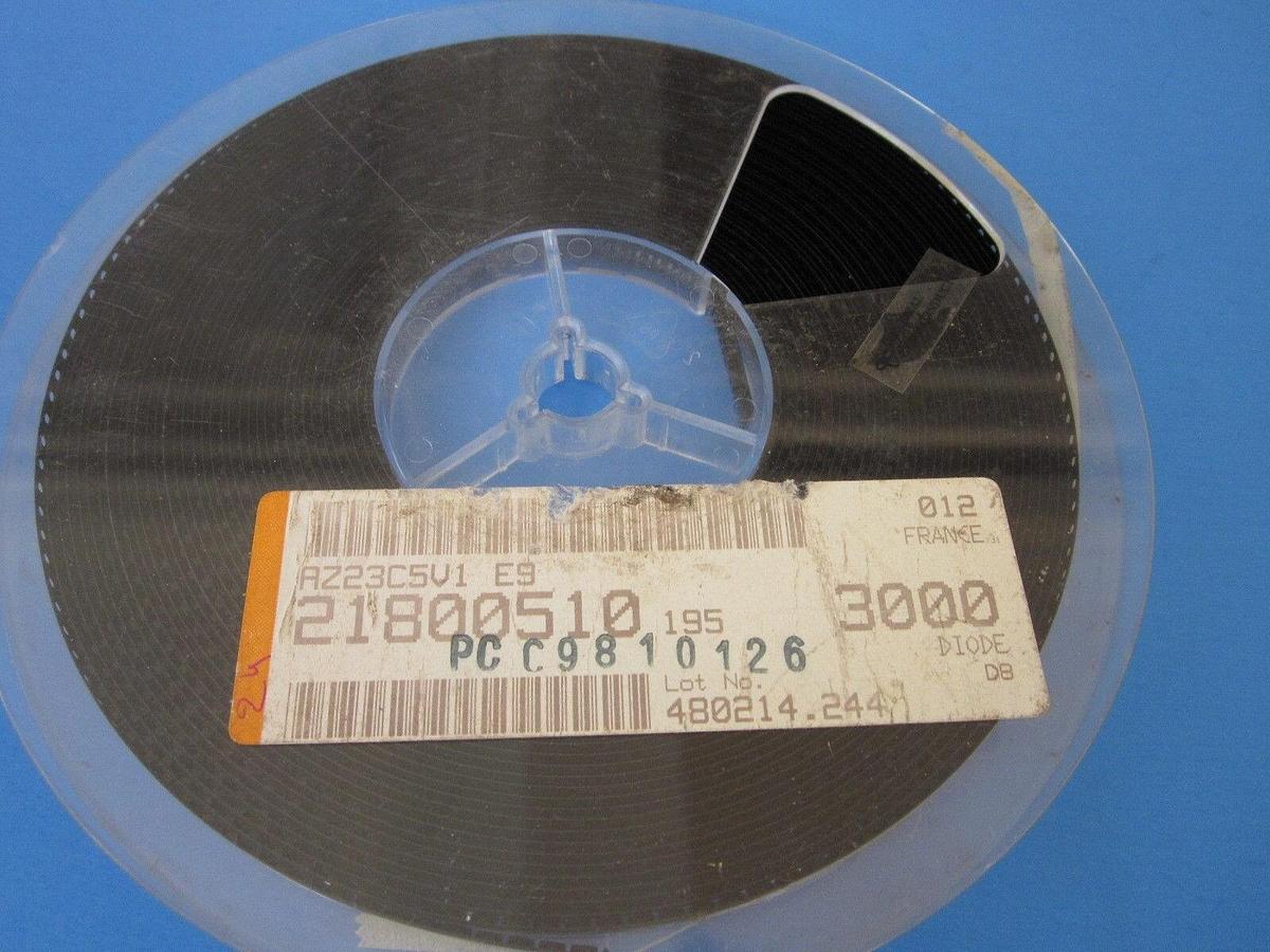 AZ23C5V1-E9 VOLTAGE REGULATOR ZENER DIODES 5.1V QTY 3000