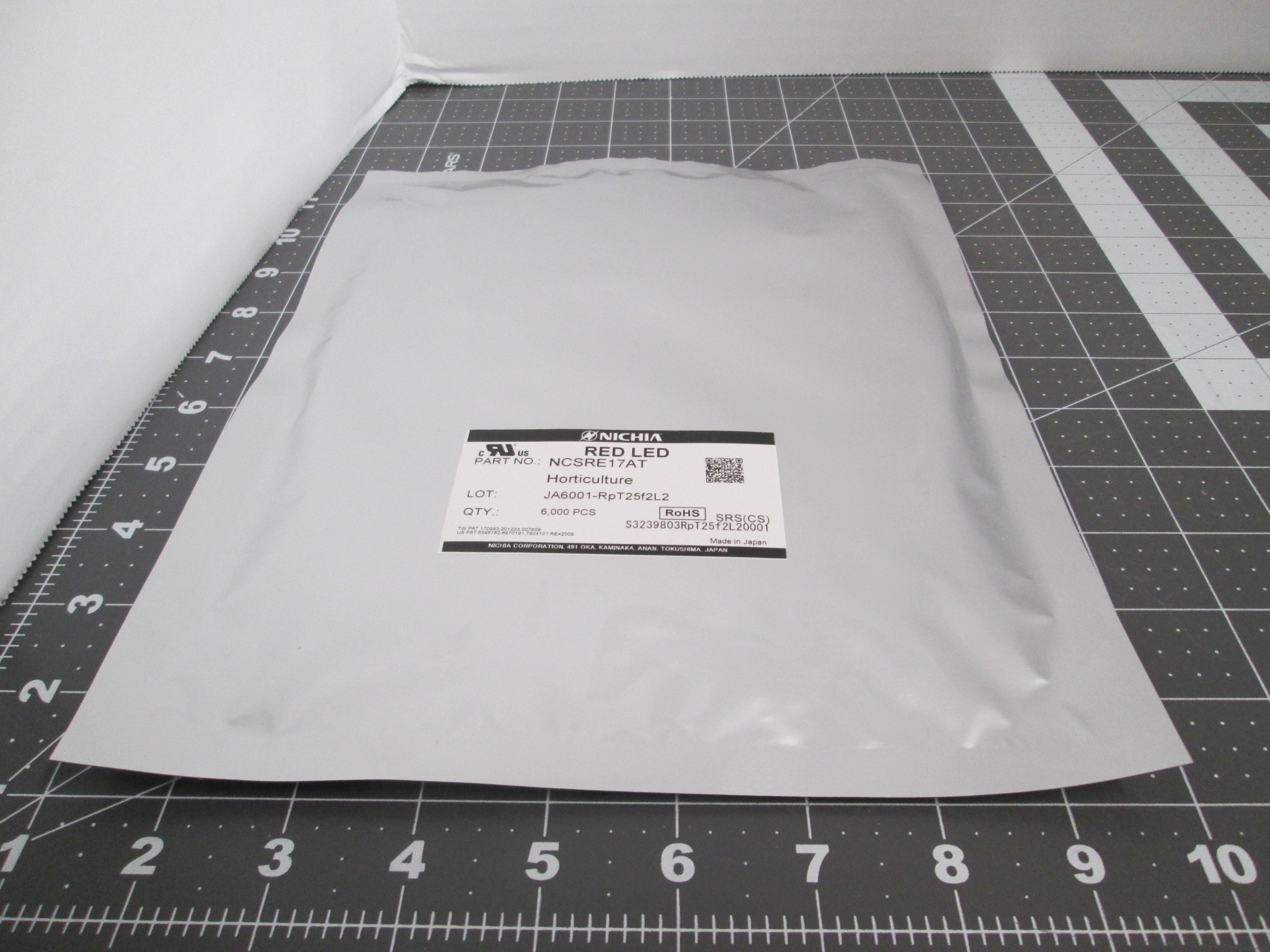 Nichia, NCSRE17AT, Red Horticulture LED SMD 6000PCS Reel New Japan RoHS
