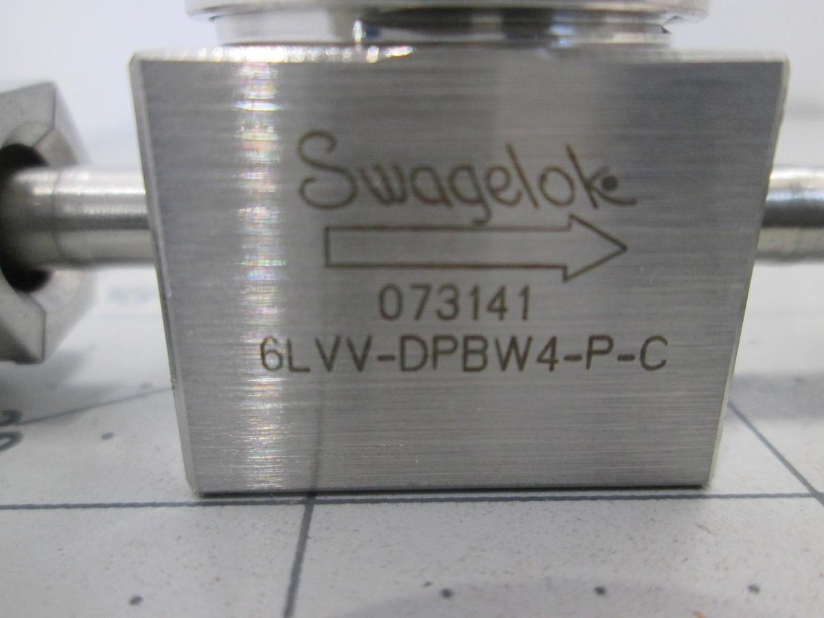 Used Swagelok, 6LVV-DPBW4-P-C, Diaphragm Valve, Used