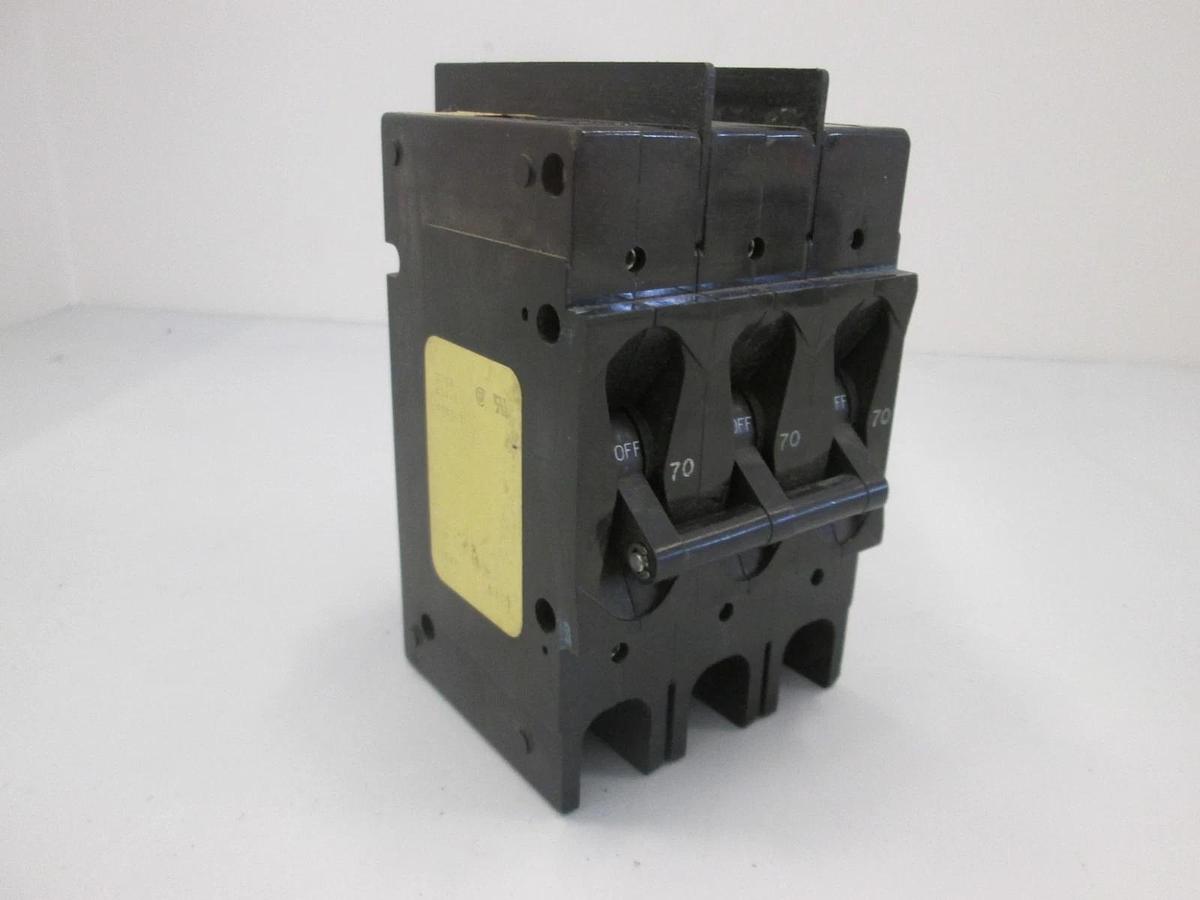 Used Airpax, 219-3-5730-1, Circuit Breaker, 3 Pole, 70A, Used