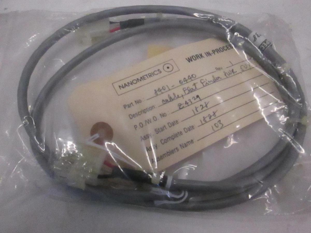 Used Nanometric Cable, Flat Finder Power Assy, 8401-0440, Used
