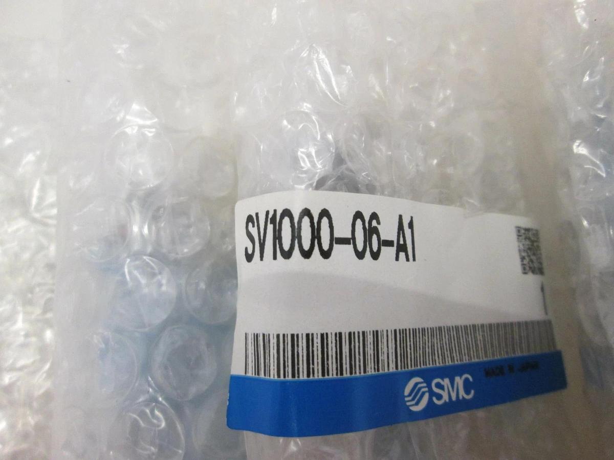 SMC, SV1000-06-A1, Solenoid Valve, New, Lot of 10