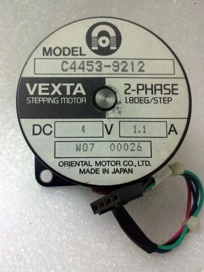 Vexta Oriental Motor C4453-9212 Stepping Motor 4VDC Nanometrics 72001528, New