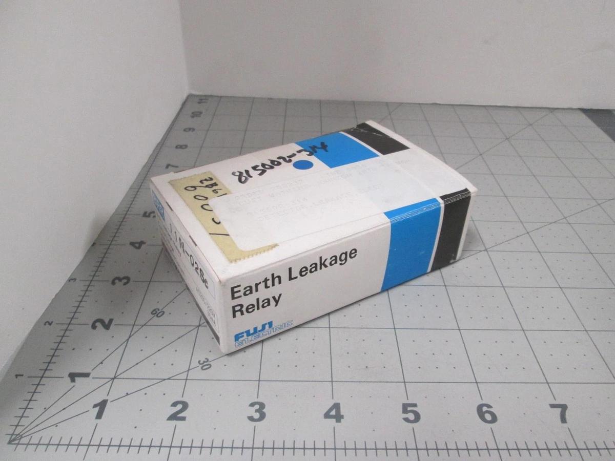 Fuji Electric, BRR11N-02S, Earth Leakage Relay, New