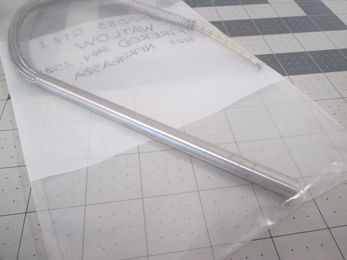 Used Watlow, 250083, Firerod, Cartridge Heater, 250W, 240V, Used