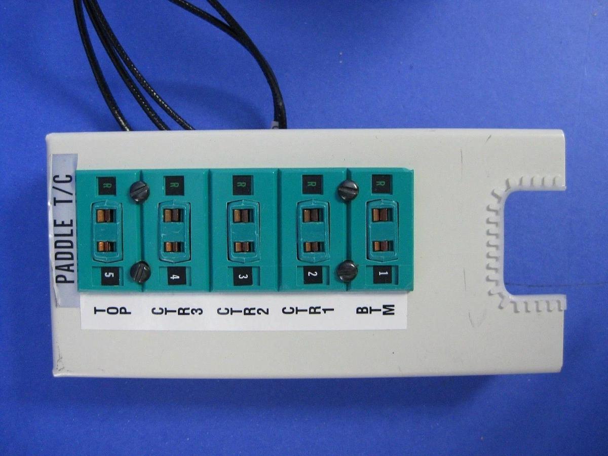 Used TEL Tokyo Electron Paddle T/C Recorder, Used
