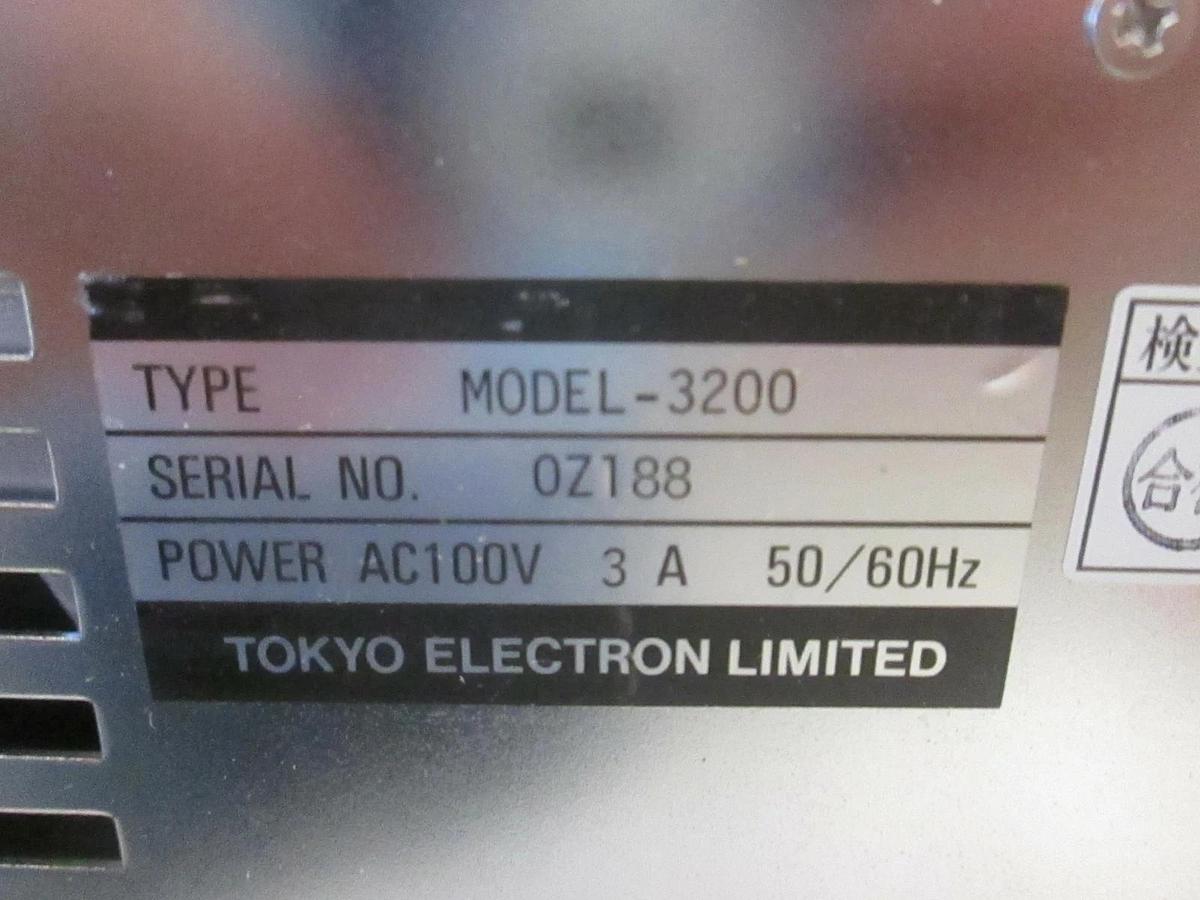 Used TEL Tokyo Electron Model 3200, Used