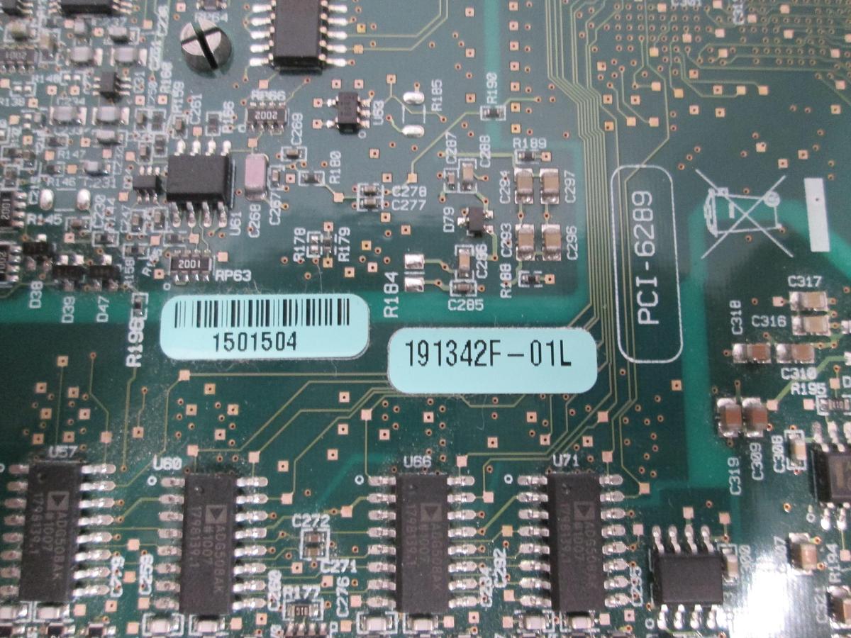 Used National Instruments PCI-6289 M Series Multifunction DAQ Card 191342F-01L