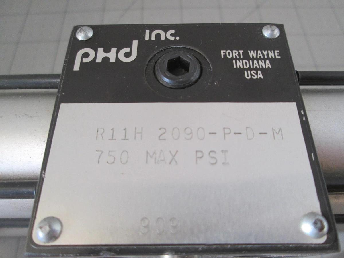 Used PHD Inc., R11H 2090-P-D-M, Pneumatic Actuator, 750 Max PSI, Used