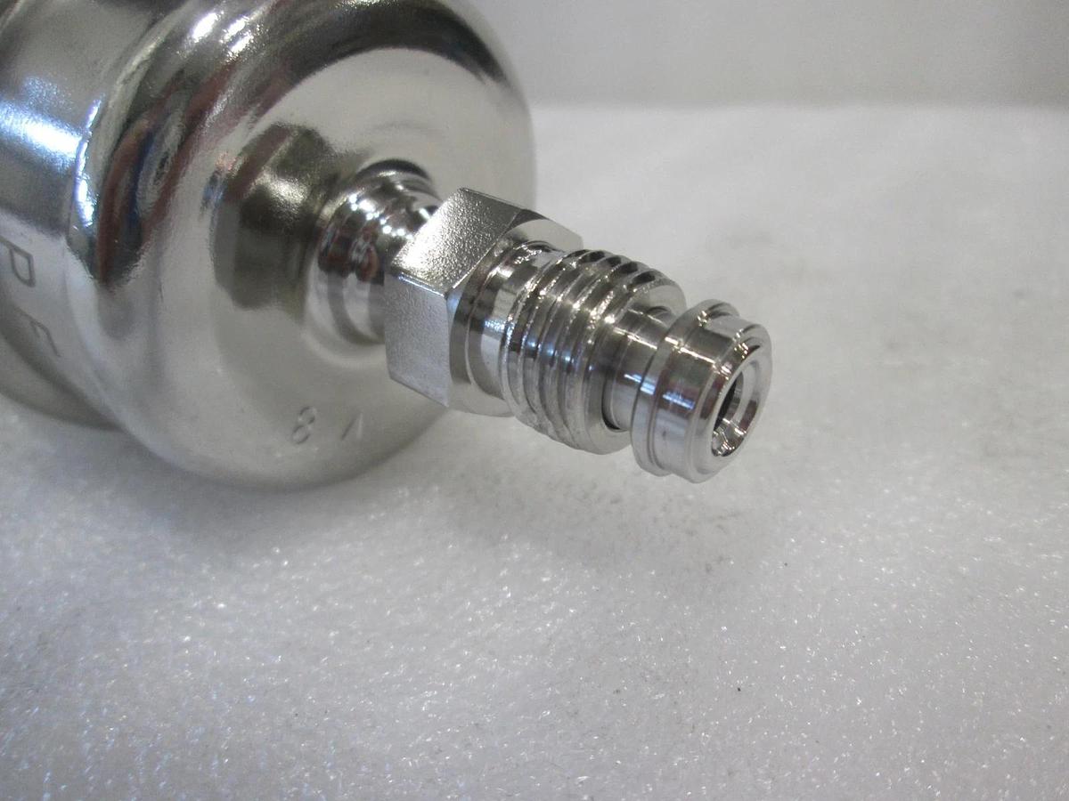 Used Parker Veriflo, HIR102S4PBXFSIIIIPM Gas Regulator Assy w/ Filter and Gauge, Used
