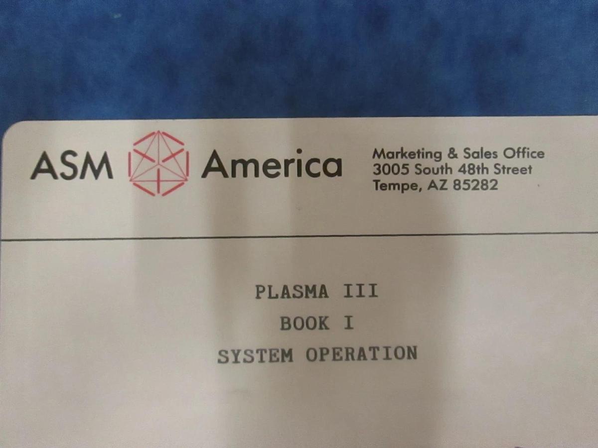 Used ASM Plasma 3 Book 1 System Operation, Used