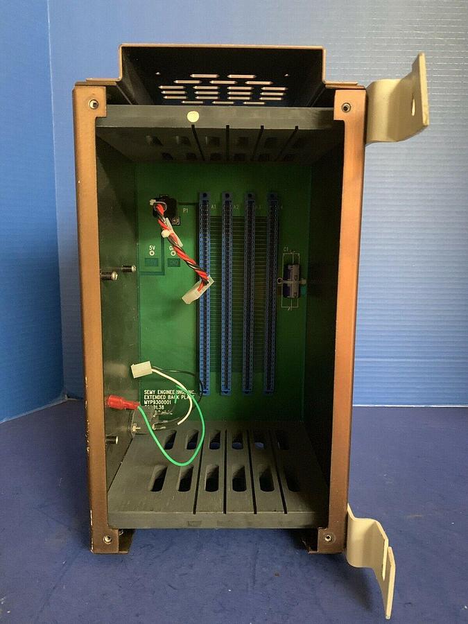 Used Semy Engineering MYP9300001 Backplane and Card Cage, Used