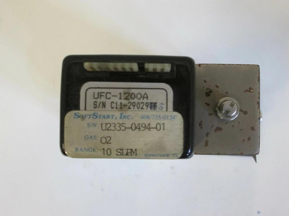 Used Unit UFC-1200A Mass Flow Controller, Gas- O2, Range- 10 SLPM, Used