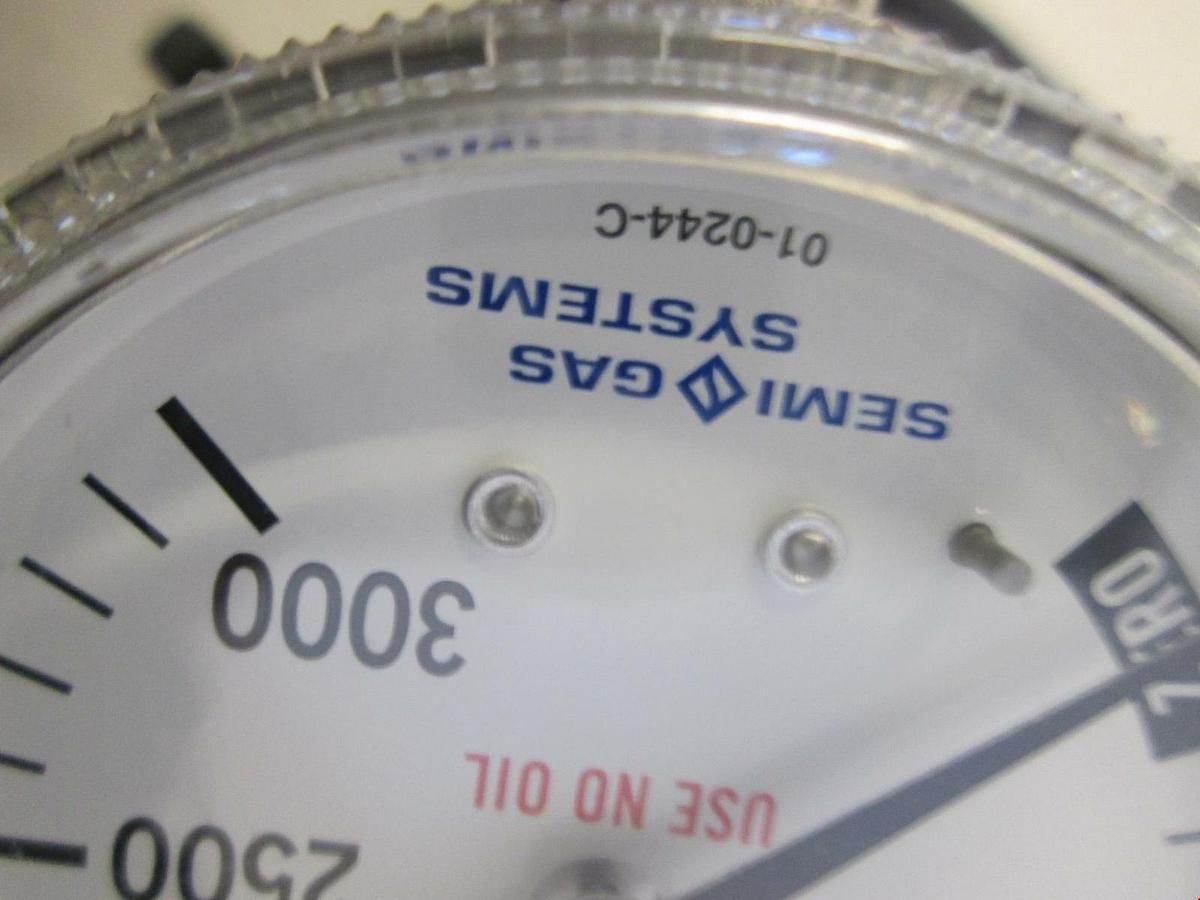 Used Semi Gas, IPS 122, SPAN, 0-3000 PSI, VCR 1/4 with connector