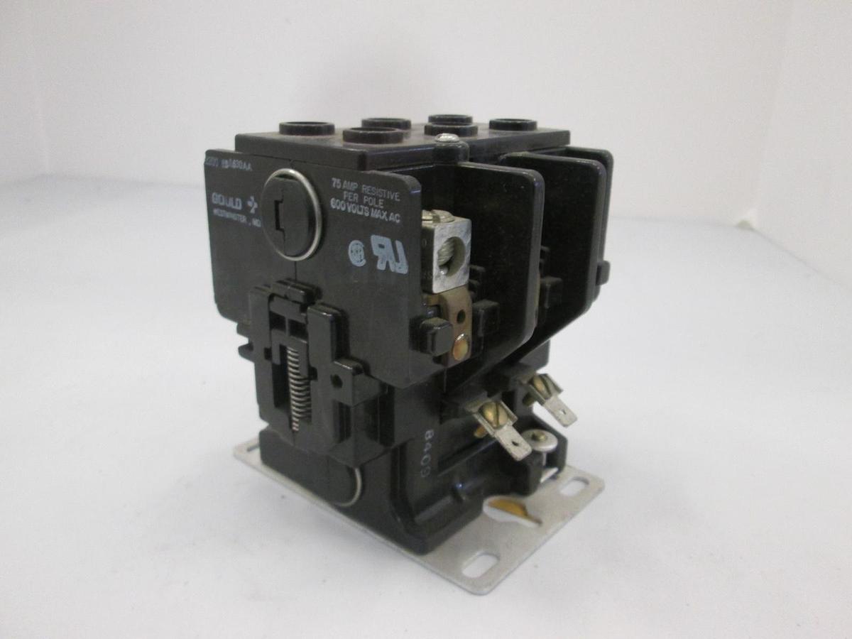 Used Gould, EBA630AA, Contactor, 75A, 600V, Used