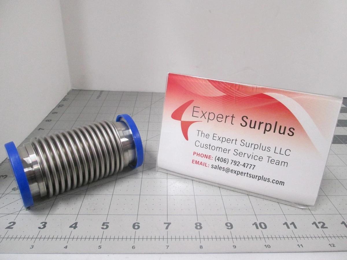 Pfeiffer Vacuum, PF 130 240-X, Flex Hose, Approx 4.45" 113mm, KF40, New