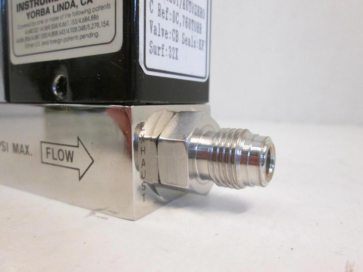 Used Unit UFC-1500A, Mass Flow Controller, Gas, SiH2Cl2, Range- 100 SCCM, 1/4" VCR
