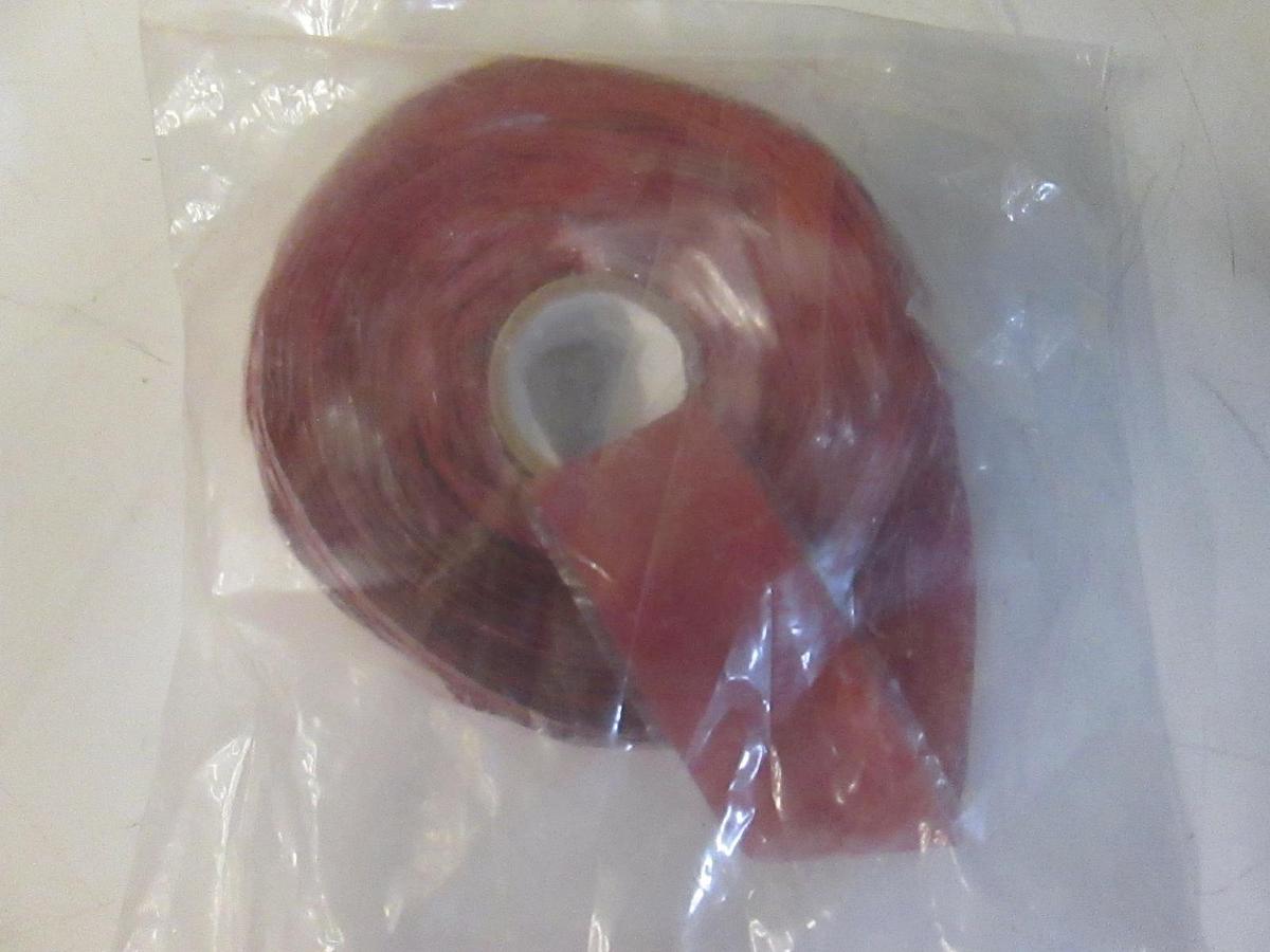Used McMaster Red Heater Tape, 1" Wide X 12Yd, 7643A27, New