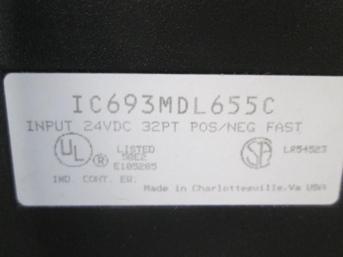 Used GE Fanuc, IC693MDL655C, Input 24VAC/VDC 32PT, Controller, Used