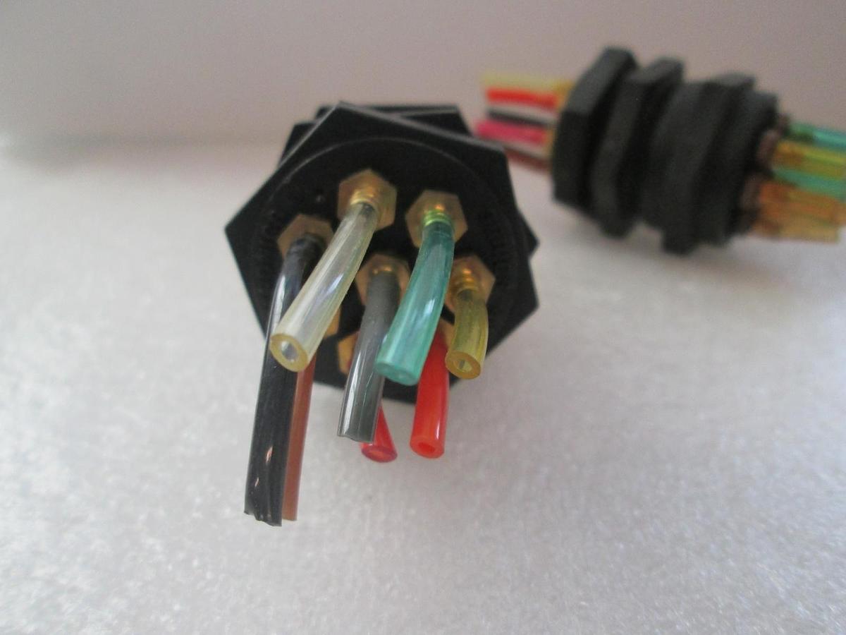 Used Pneutronics, Series 44, 8 Pin, Pneumatic Connector, Used, Lot of 2