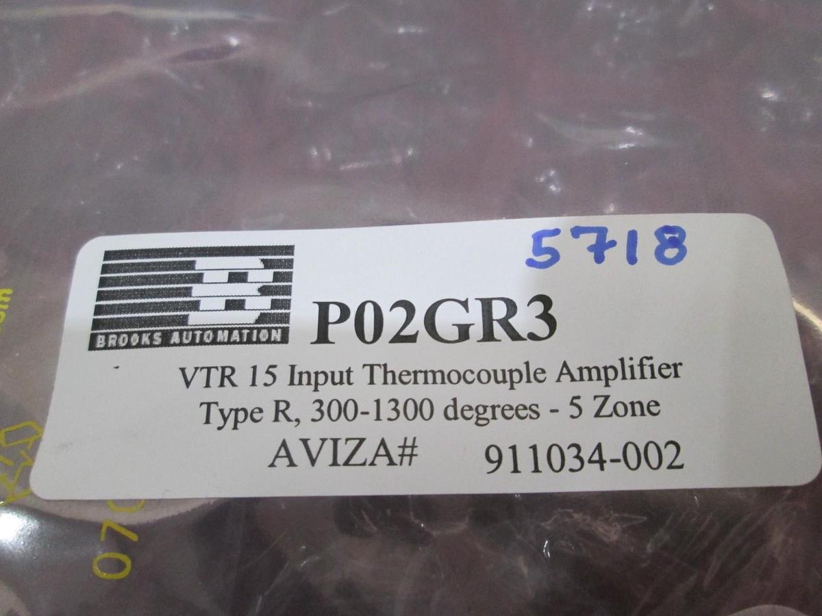 Used Mypro SEMY 15 Input Thermocouple Amplifer Type R, 5-Zone, New