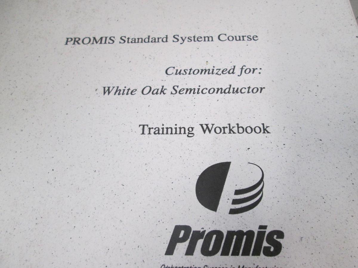Used Promis, Standard System Course Training Workbook, Software Version v5.2.4, Used