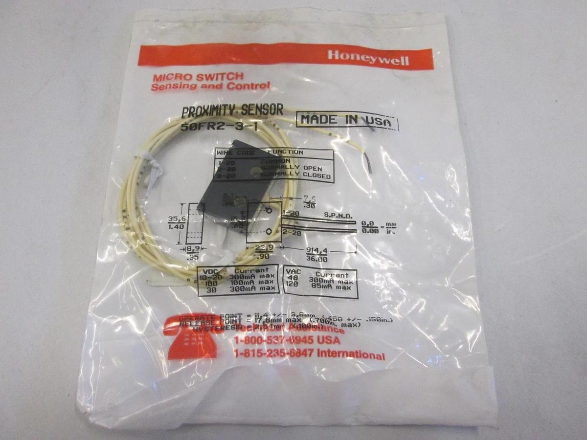 Honeywell, 50FR2-3-1, Proximity Sensor, New