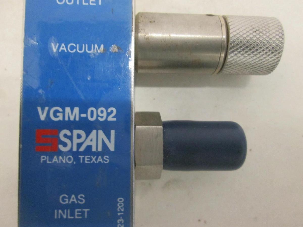 Used Span, VGM-092, Vacuum Valve, Used