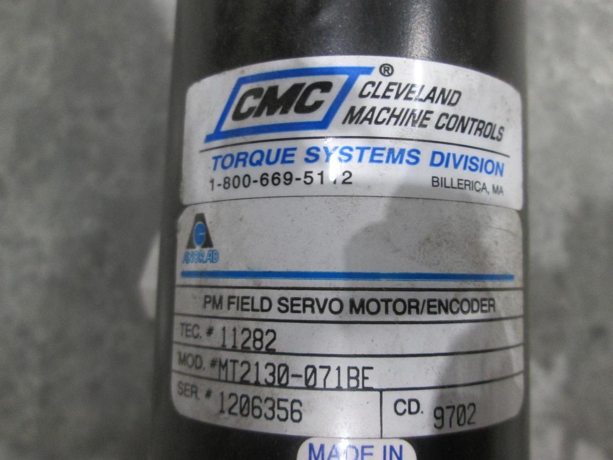 Axi Dyne, BCES76635 CMC Torque Systems Division, Servo Motor, MT2130-071BE, Used