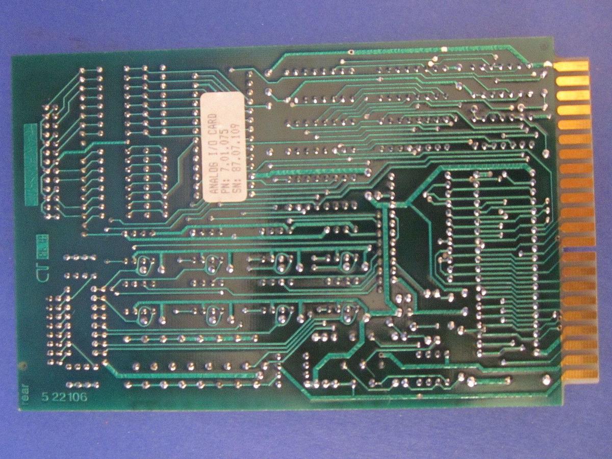 Used Tempress 5 22 106 Analog I/O Card PCB 7.01.075, Used