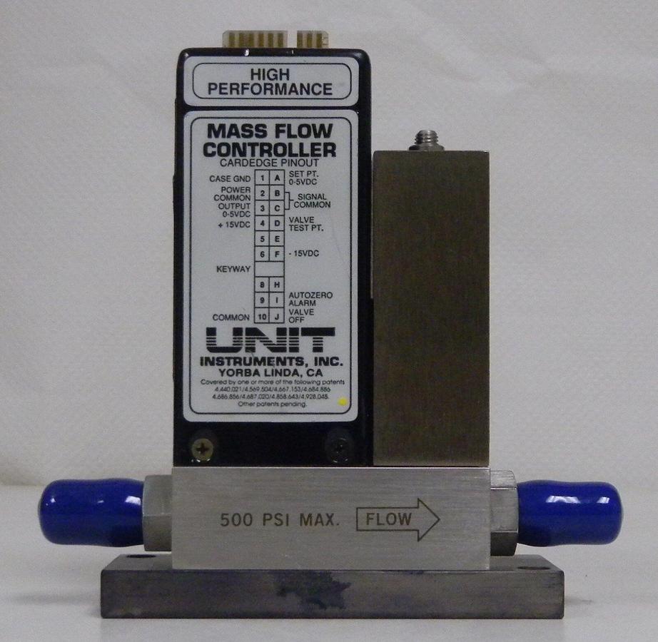 Used Unit UFC-1200A Mass Flow Controller, Gas- HCL, Range- 10 SLPM, Used