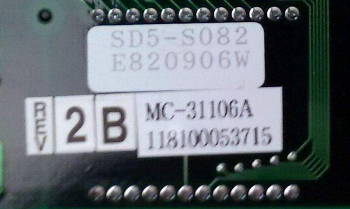 Used TEL Tokyo Electron MC-31106A PCB Assembly, Used
