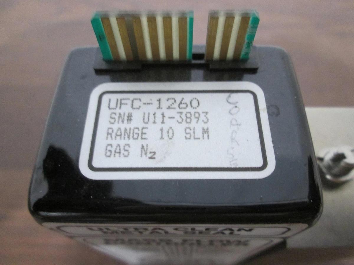 Used Unit, UFC-1260, 10 SLM, N2, Mass Flow Controller, 1/4" Port, Used